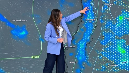 Pronóstico chubascos sábado.